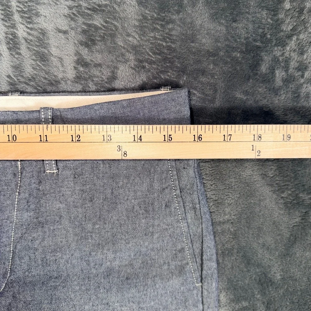 J.Crew Mens 484 Slim Fit Chino Pants Size 28x32‎ Blue Stretch Flat Front